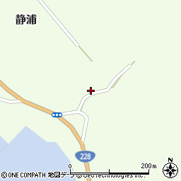 北海道松前郡松前町静浦410-5周辺の地図