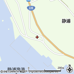 北海道松前郡松前町静浦136周辺の地図