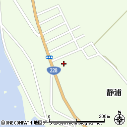 北海道松前郡松前町静浦327-4周辺の地図