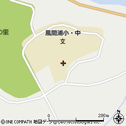 風間浦村立風間浦小学校周辺の地図