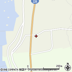 北海道松前郡松前町茂草190周辺の地図
