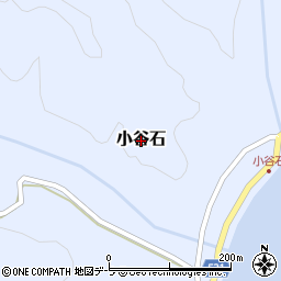 北海道知内町（上磯郡）小谷石周辺の地図