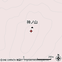 神ノ山周辺の地図