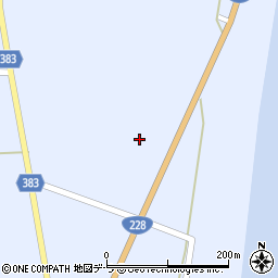 北海産業株式会社　木古内営業所周辺の地図