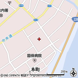 木古内町役場　木古内町健康管理センター周辺の地図