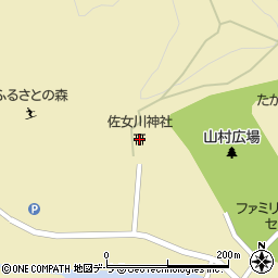 佐女川神社周辺の地図