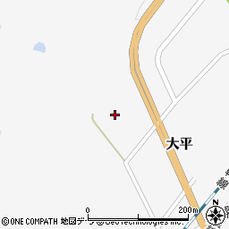 木古内町火葬斉場安行苑周辺の地図