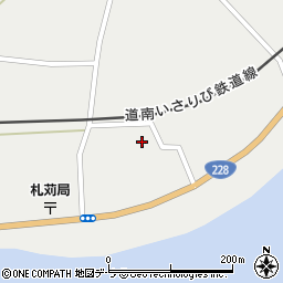 木古内町役場　札苅みらい館２１周辺の地図