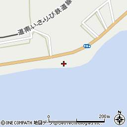 北海道上磯郡木古内町泉沢26周辺の地図