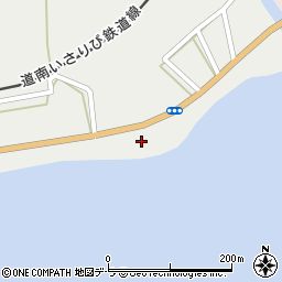 北海道上磯郡木古内町泉沢24周辺の地図