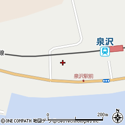 北海道上磯郡木古内町泉沢510周辺の地図