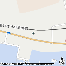 北海道上磯郡木古内町泉沢525周辺の地図