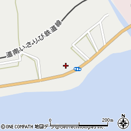 北海道上磯郡木古内町泉沢195周辺の地図