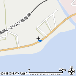 北海道上磯郡木古内町泉沢197-1周辺の地図