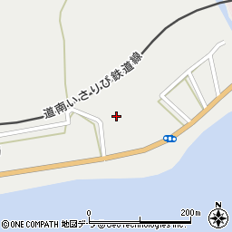 北海道上磯郡木古内町泉沢323周辺の地図