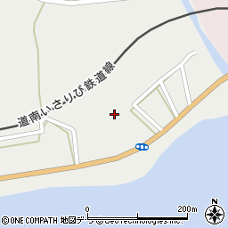 北海道上磯郡木古内町泉沢314周辺の地図