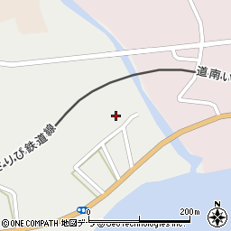 北海道上磯郡木古内町泉沢216-2周辺の地図