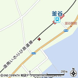 渡島西部広域事務組合木古内消防署釜谷機械器具置場周辺の地図