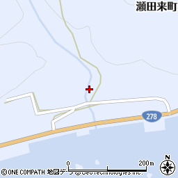 北海道函館市瀬田来町371周辺の地図