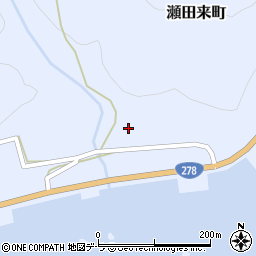 北海道函館市瀬田来町379周辺の地図