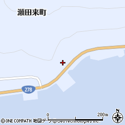 北海道函館市瀬田来町98周辺の地図