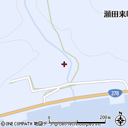 北海道函館市瀬田来町323周辺の地図
