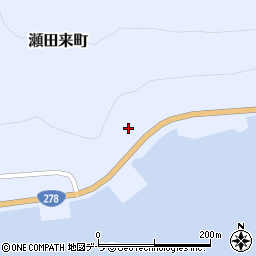 北海道函館市瀬田来町100周辺の地図