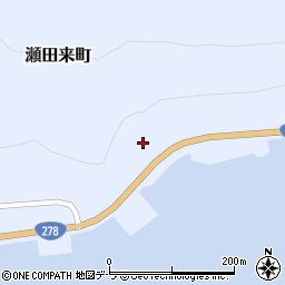 北海道函館市瀬田来町412周辺の地図