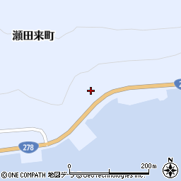 北海道函館市瀬田来町415周辺の地図