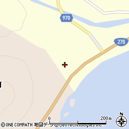 北海道函館市原木町59周辺の地図