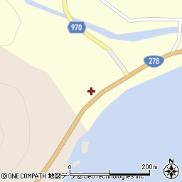 北海道函館市原木町56周辺の地図