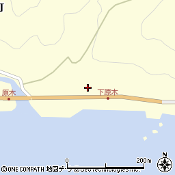 北海道函館市原木町201-2周辺の地図