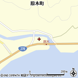 北海道函館市原木町22周辺の地図