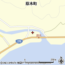 北海道函館市原木町91周辺の地図