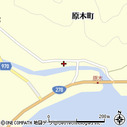 北海道函館市原木町163周辺の地図