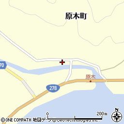 北海道函館市原木町96-2周辺の地図