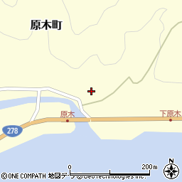 北海道函館市原木町175周辺の地図