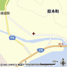 北海道函館市原木町160-4周辺の地図
