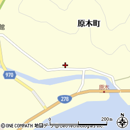 北海道函館市原木町163-4周辺の地図