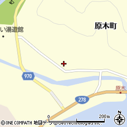 北海道函館市原木町140-3周辺の地図