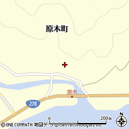北海道函館市原木町154周辺の地図