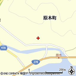 北海道函館市原木町164周辺の地図