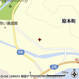 北海道函館市原木町335周辺の地図