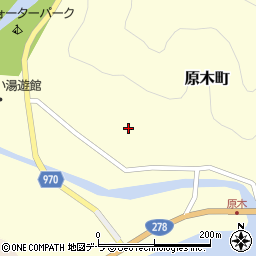 北海道函館市原木町98周辺の地図