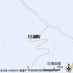 北海道函館市日浦町周辺の地図