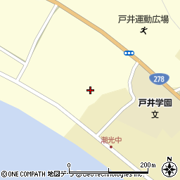 北海道函館市小安町516周辺の地図