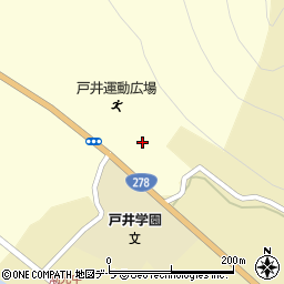 函館市戸井西部総合センター周辺の地図