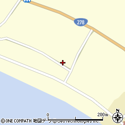 北海道函館市小安町544-2周辺の地図