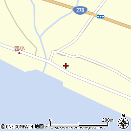 北海道函館市小安町110-2周辺の地図