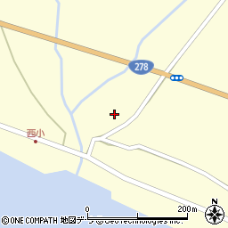 北海道函館市小安町477-2周辺の地図